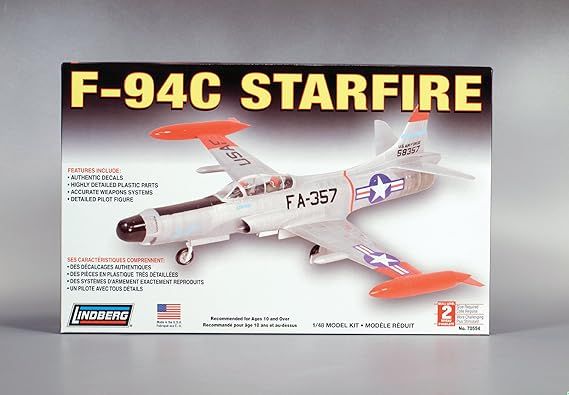 F-94C STARFIRE Model Airplane Kit