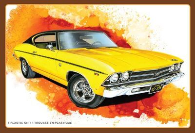 1969 Chevelle SS 396 Hardtop Model Kit by AMT