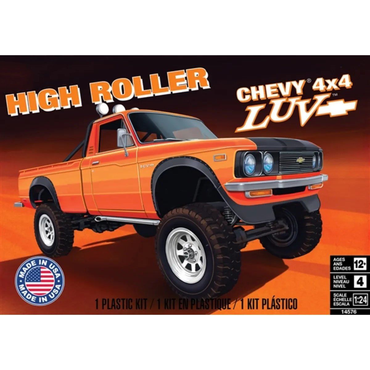 1974 Chevy LUV Pickup HIGH ROLLER Model Kit