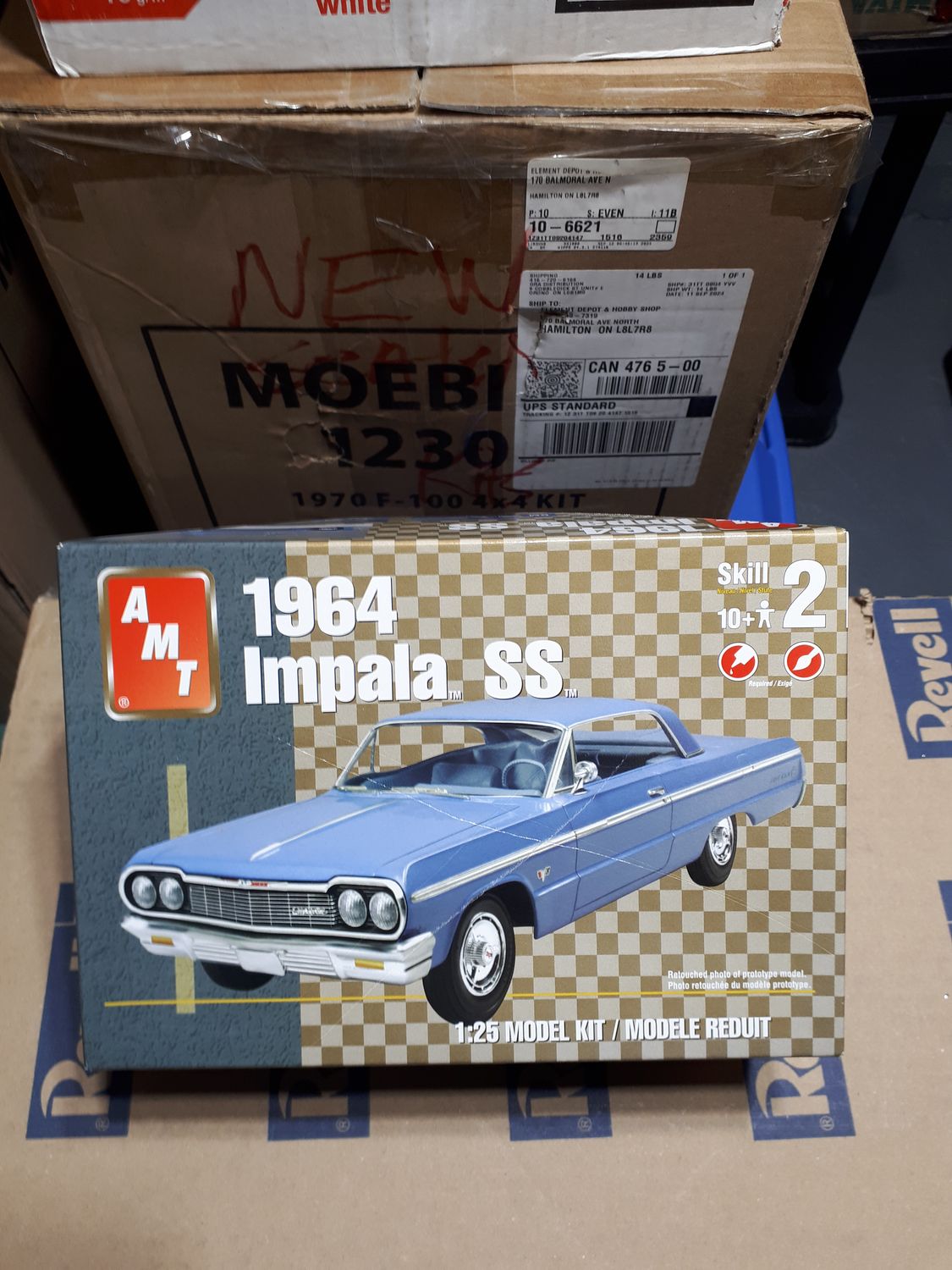 1964 Impala SS Model Kit by AMT, Pre-Owned