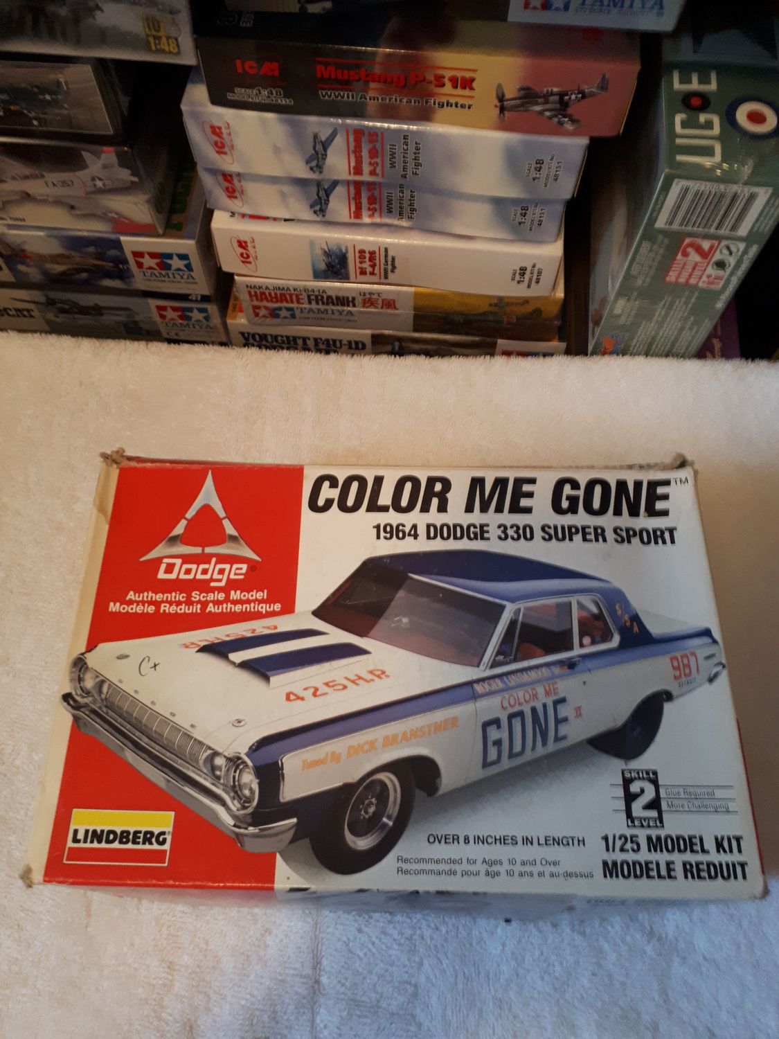 1964 Dodge 330 Super Sport Color Me Gone Model Kit