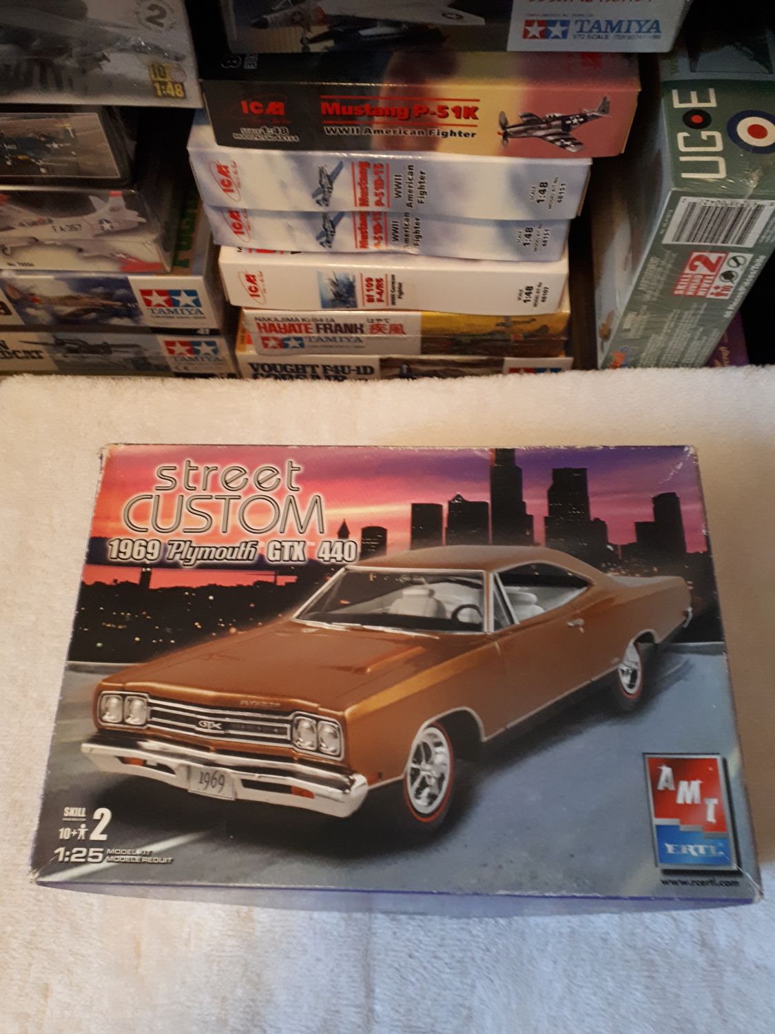 1969 Plymouth GTX 440 Model Kit by AMT