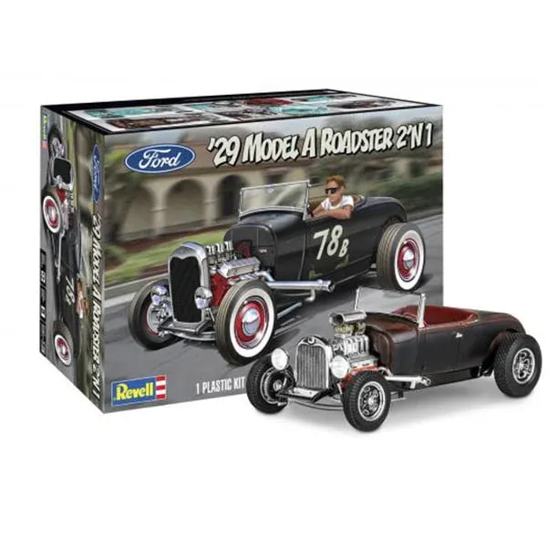 29 Model A Roadster 2 in 1 Model Kit by Revell