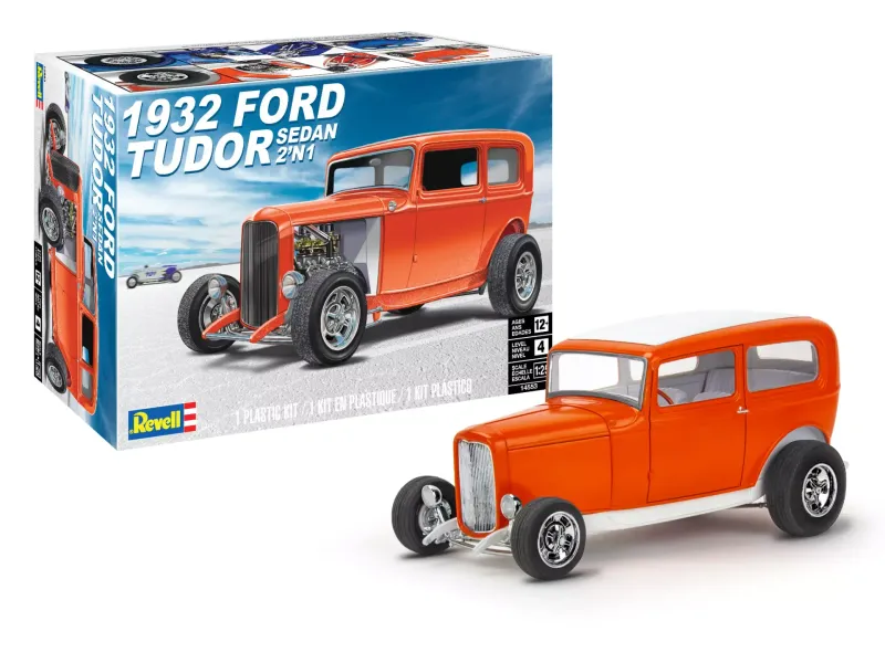 32 Ford Tudor Sedan 2 in 1 Model Kit by Revell