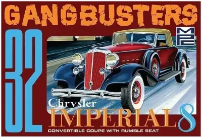 32 CHRYSLER IMPERIAL 8 GANGBUSTERS model kit by MPC