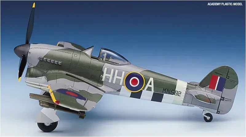 HAWKER TYPHOON MK.1B Model Airplane Kit by Academy