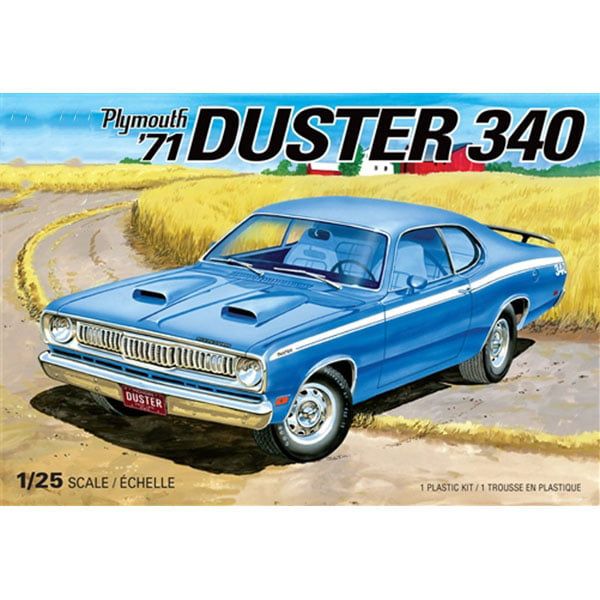 1971 PLYMOUTH DUSTER 340 Model Kit by AMT