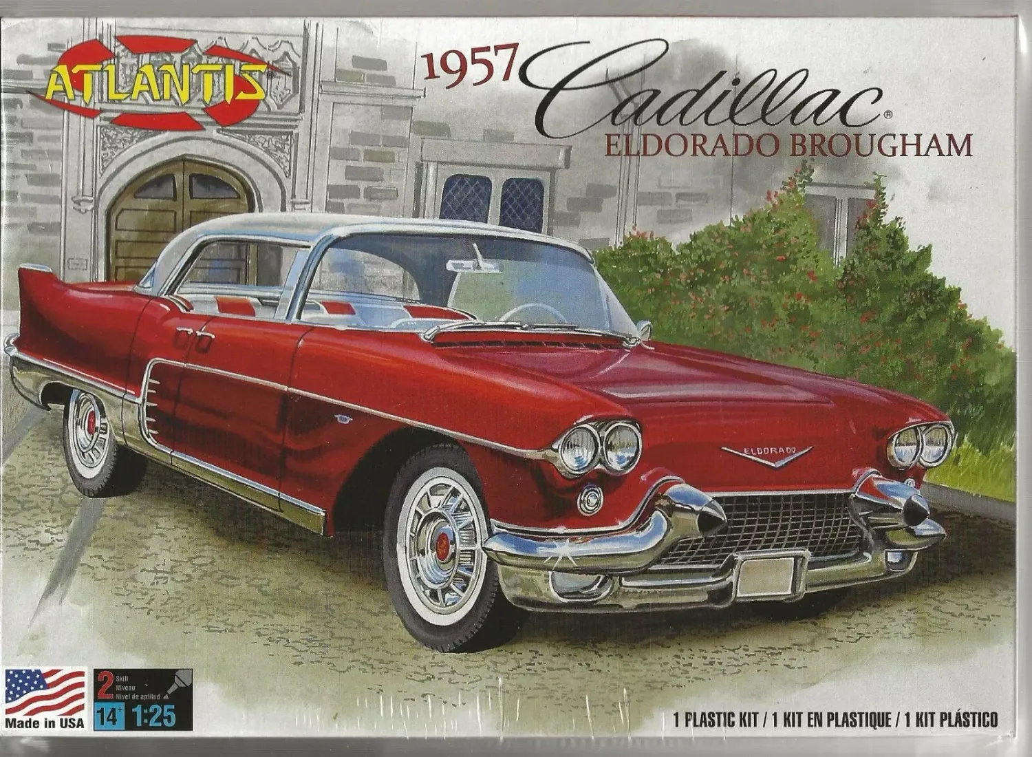 ATLANTIS 1957 CADILLAC ELDERADO MODEL KIT