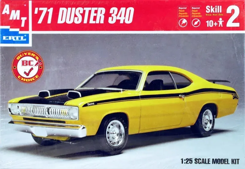 1971 DUSTER 340 Model Kit by AMT