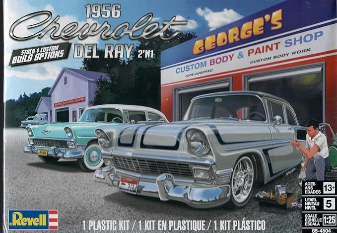 1956 CHEVY DEL RAY REVELL MODEL KIT