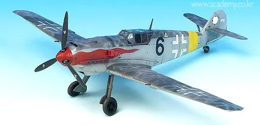 MESSERSCHMITT BF109T-2 Model Airplane Kit by Academy