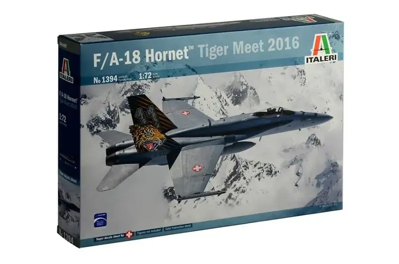 ITALERI F/A - 18 HORNET TIGER MEET 2016 Model Airplane Kit