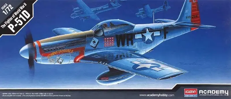 P-51D Model Airplane Kit by Academy