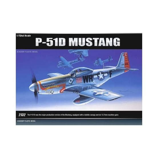 P-51D Model Airplane Kit by Academy