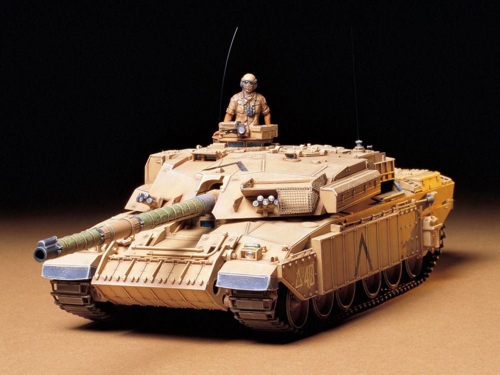 TAMIYA BRITISH CHALLENGER 1[MK.3], Military Model Tank Kit