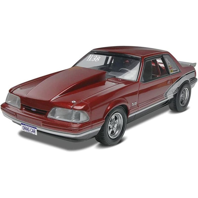 1990 MUSTANG LX 5.0 DRAG RACER model kit by Revell