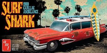 AMT 1959 CADILLAC AMBULANCE MODEL KIT