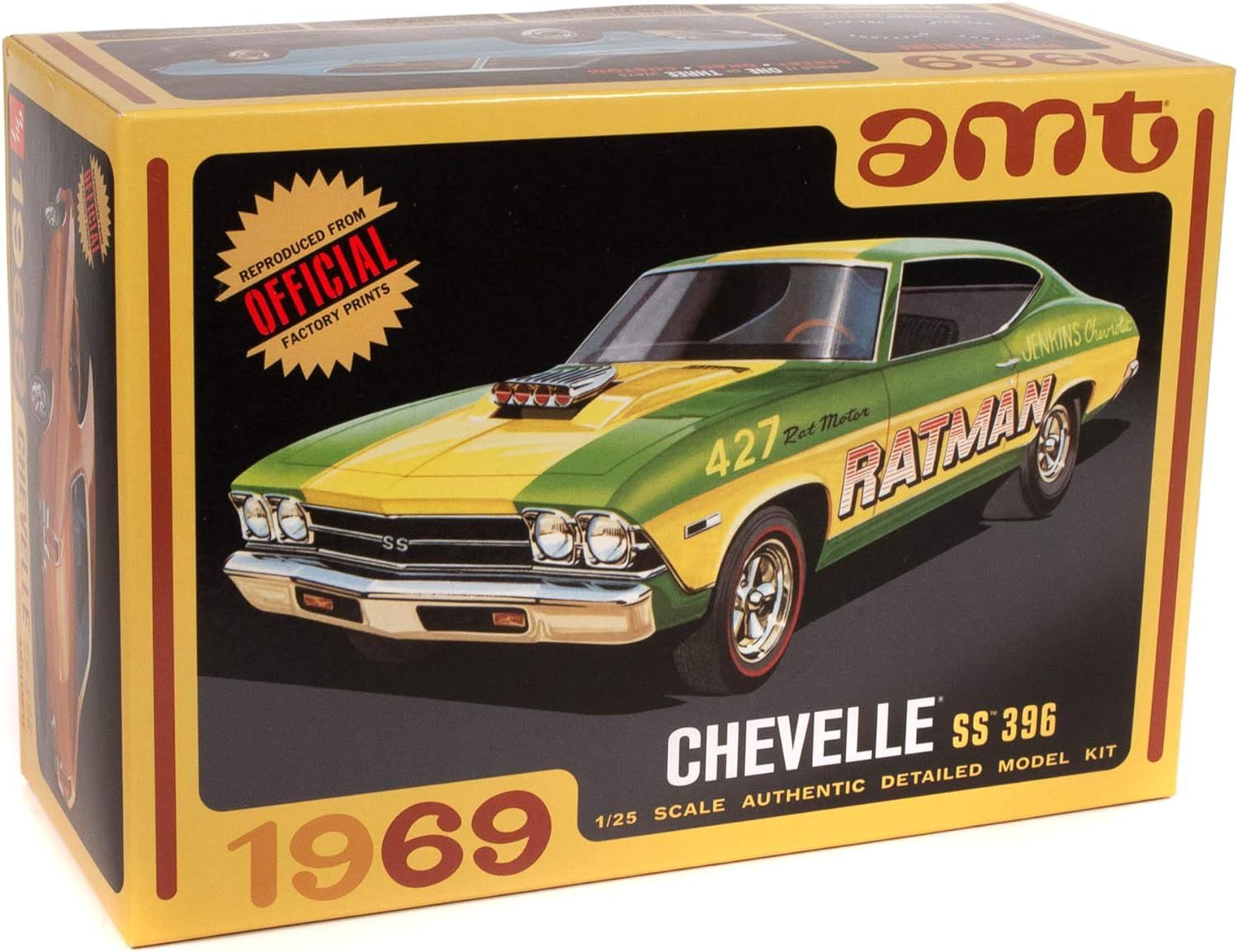 1969 Chevelle SS 396 Model Kit by AMT