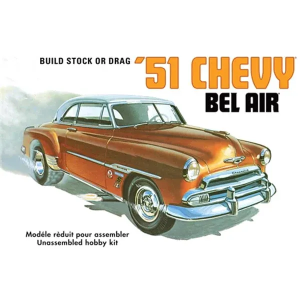51 CHEVY BEL AIR Model Kit by AMT