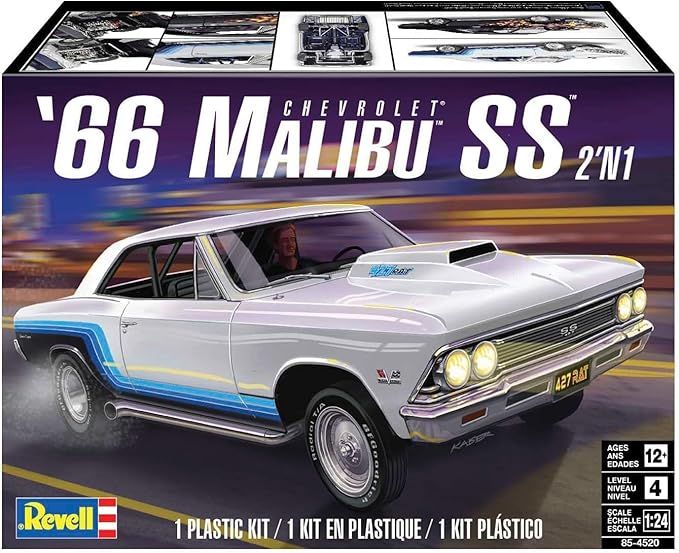 66 MALIBU SS Model Kit by Revell