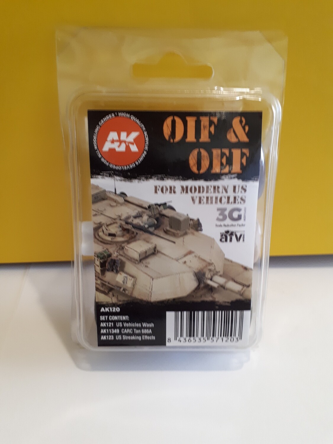 OIF &amp; OEF MODERN US VEHICLES MODEL PAINT