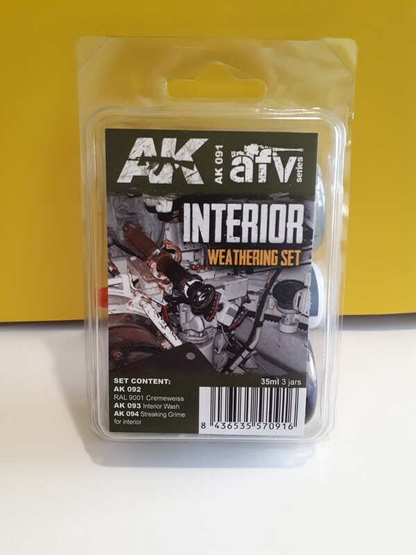 MODEL KIT INTERIOR WEATHERING SET