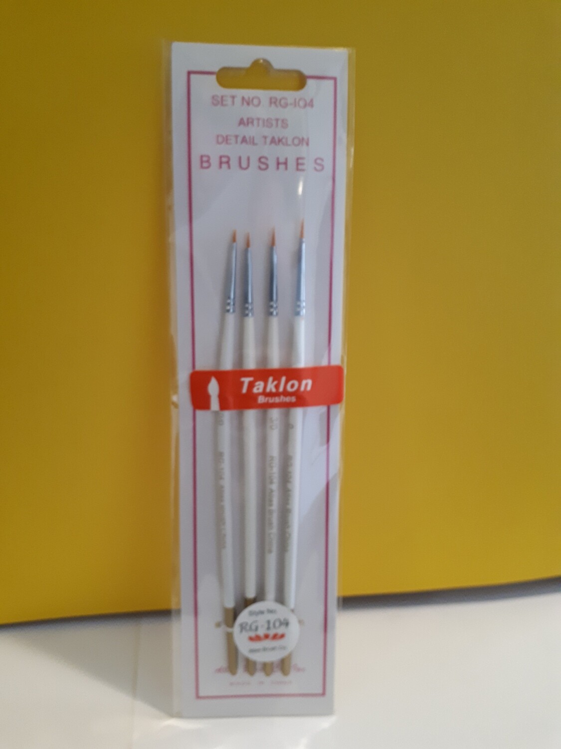 TAKLON PAINT BRUSHES 4
