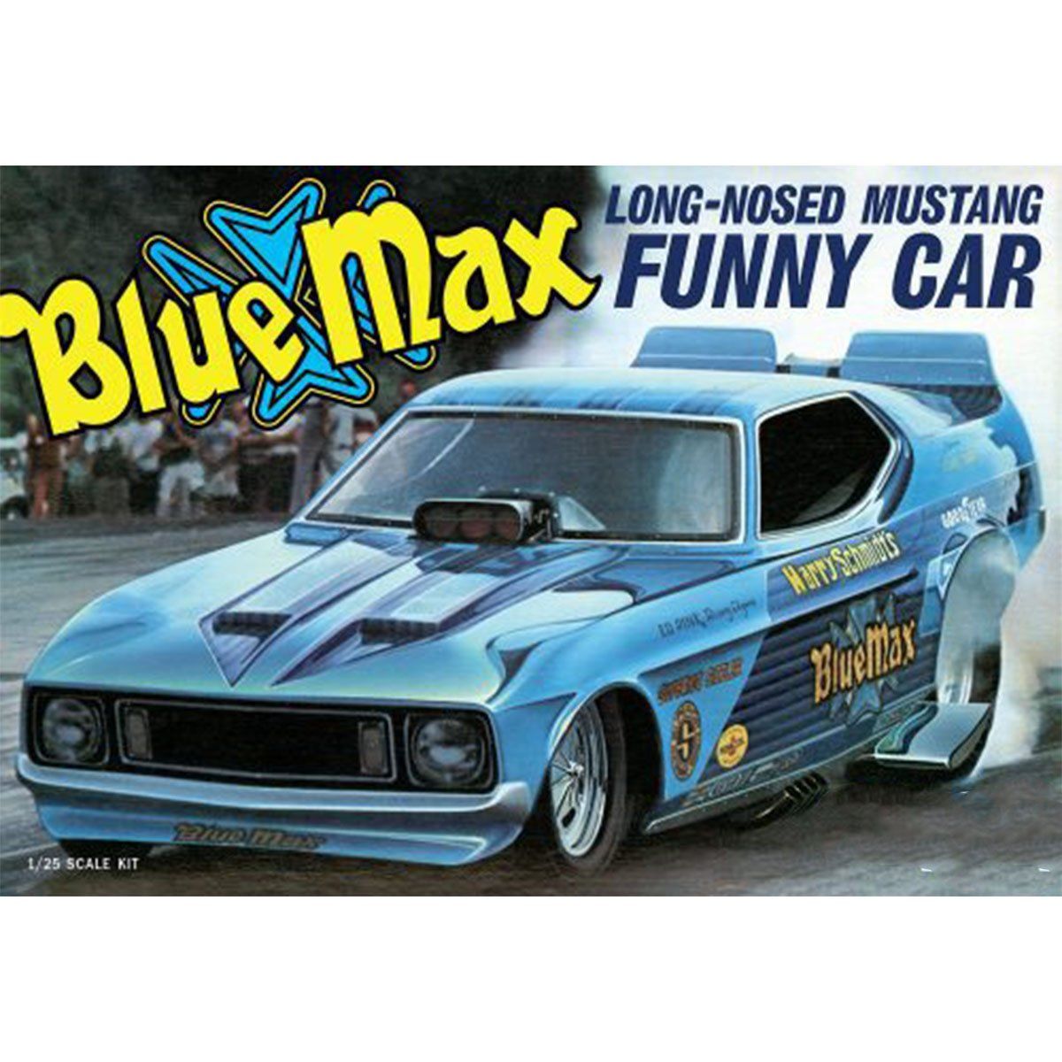 MPC Ford Mustang BLUE MAX Funny Car Model Kit