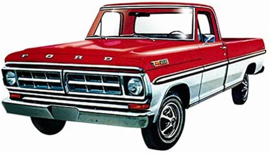 1971 FORD RANGER Pickup model kit by Moebius