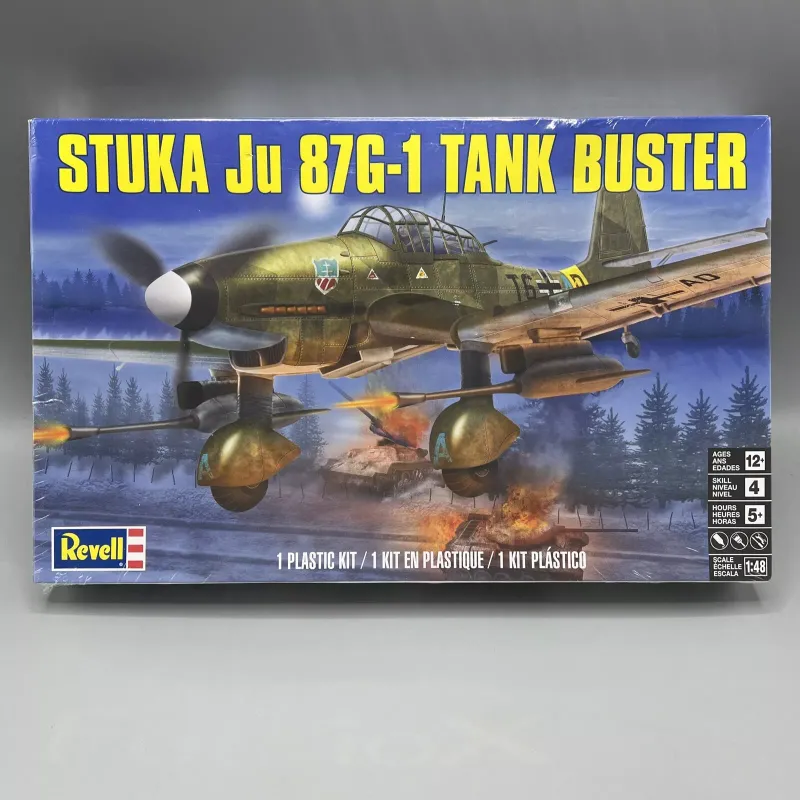 STUKA JU 87G-1 TANK BUSTER Model Airplane Kit