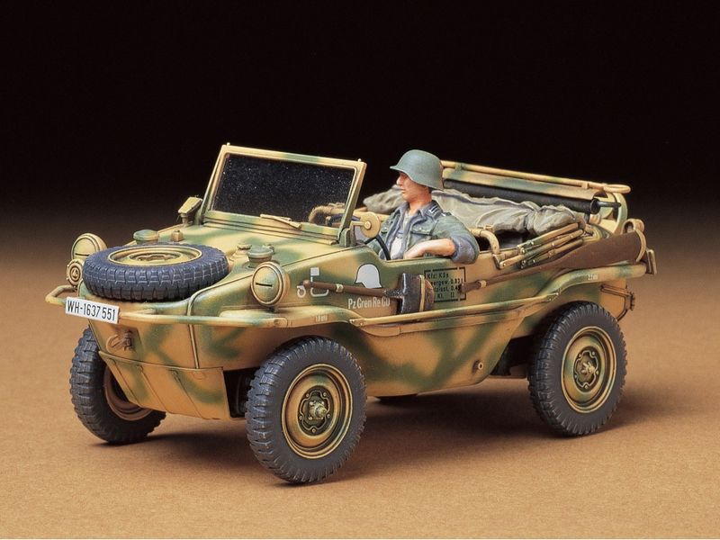 SCHWIMMWAGEN TYPE 166 Military Vehicle Model Kit