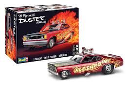 70 Plymouth Duster Funny Car Model Kit by Revell