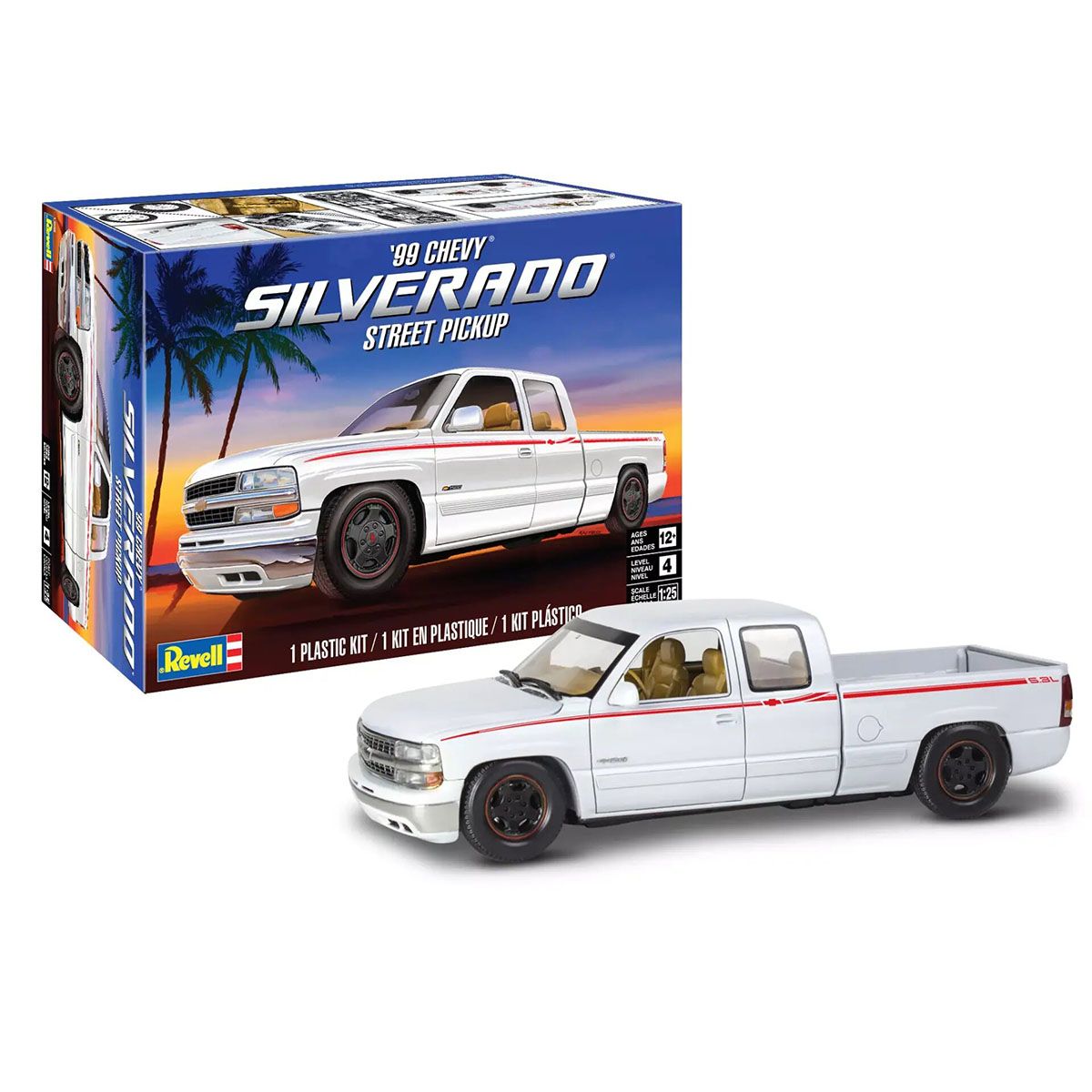 99 CHEVY SILVERADO P/U model kit by Revell