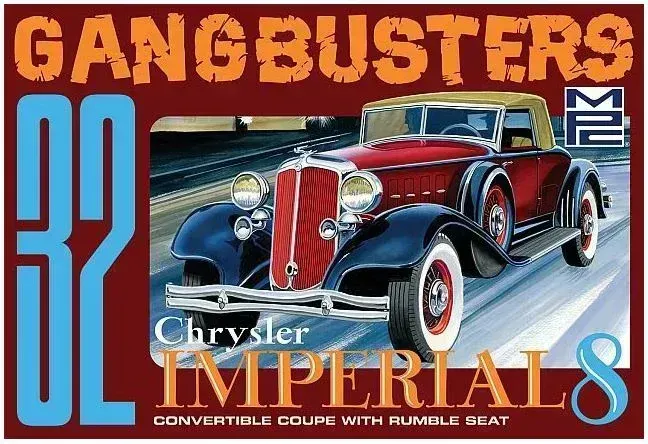 32 CHRYSLER IMPERIAL 8 GANGBUSTERS model kit by MPC