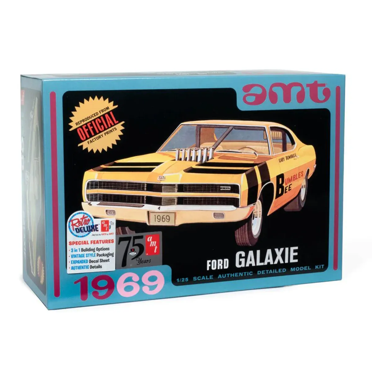 1969 FORD GALAXIE 3 IN 1 Model Kit by AMT