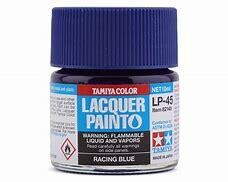 RACING BLUE MODEL PAINT