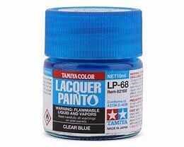 CLEAR BLUE MODEL PAINT