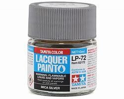 MICA SILVER MODEL PAINT