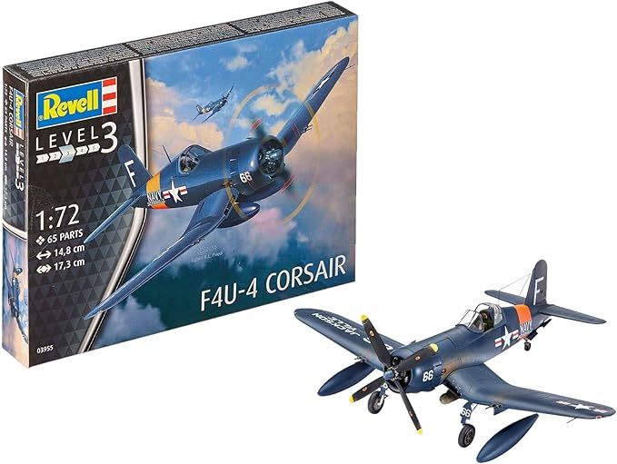 REVELL F4U-4 CORSAIR Model Airplane Kit