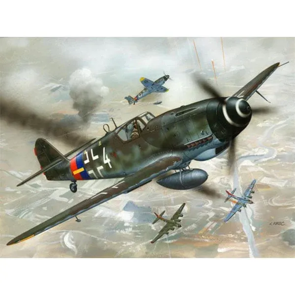 REVELL MESSERSCHMITT BF 109 G-10 Model Airplane Kit