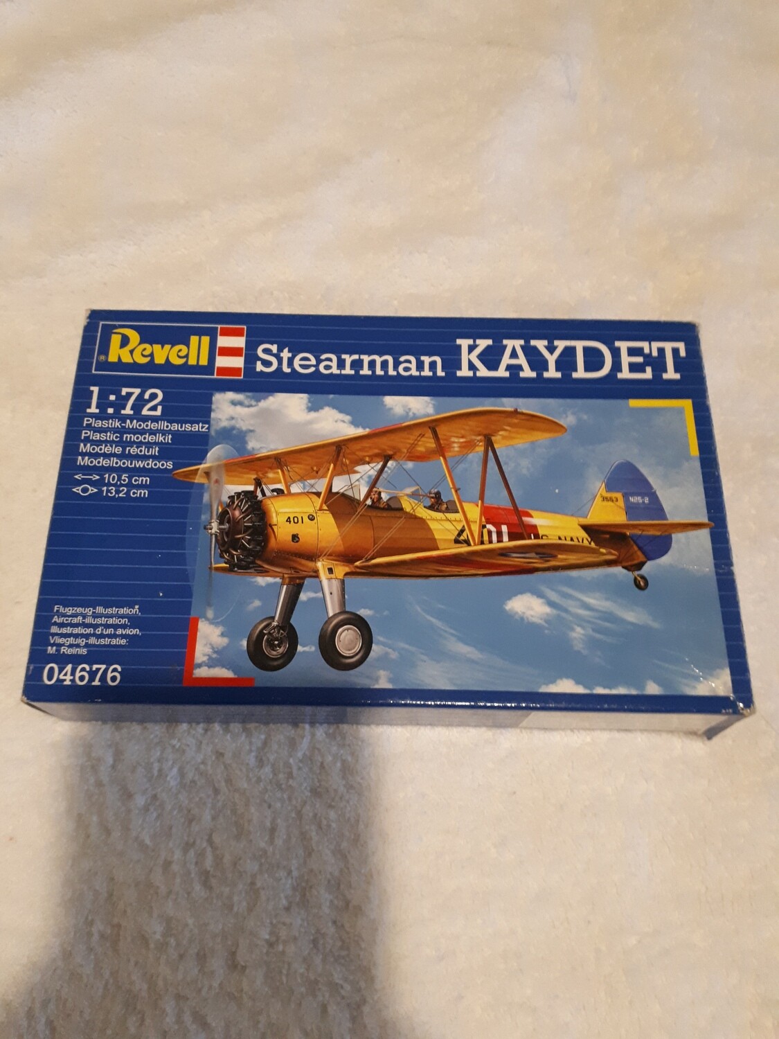 STEARMAN KAYDET AIRPLANE MODEL KIT