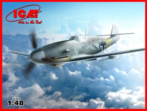ICM GERMAN BF 109F-4/R6 Model Airplane Kit