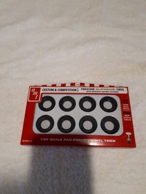 AMT FIRESTONE SUPREME MODEL KIT TIRES
