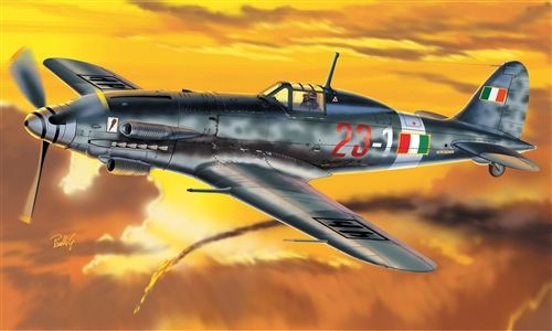 ITALERI MACCHI MC-202 VELTRO Model Airplane Kit