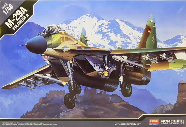 M-29A FULCRUM A Model Airplane Kit by Academy