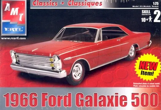 1966 Ford Galaxie 500 Model Kit by AMT