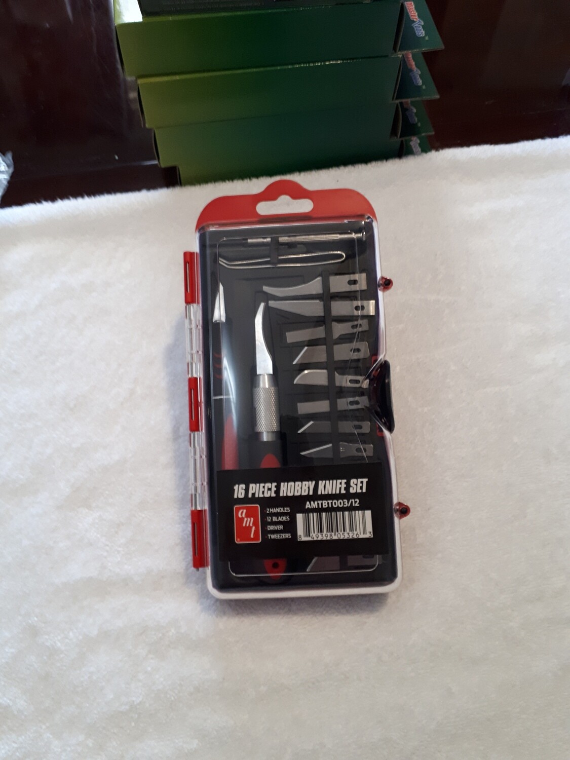 AMT 16 Piece Hobby Knife Set