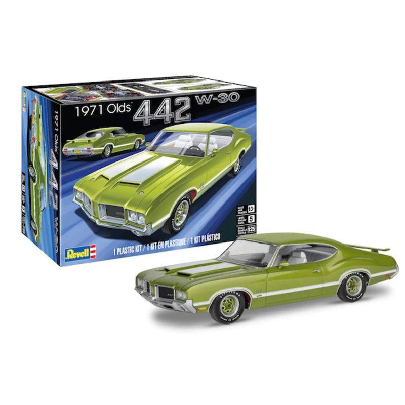 1971 Old's 442 W-30 model kit by REVELL