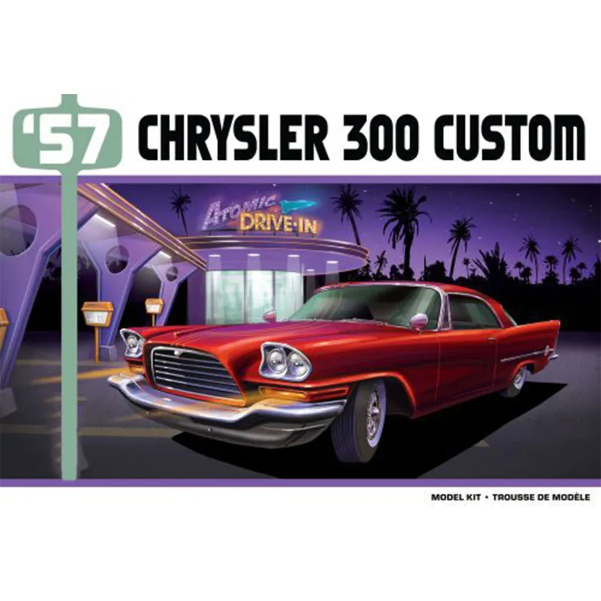57 Chrysler 300 Custom Model Kit by AMT