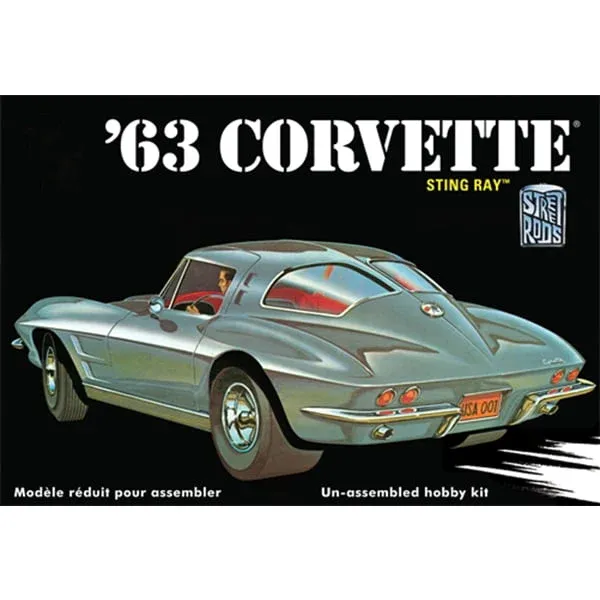 63 Corvette Sting Ray Model Kit by AMT